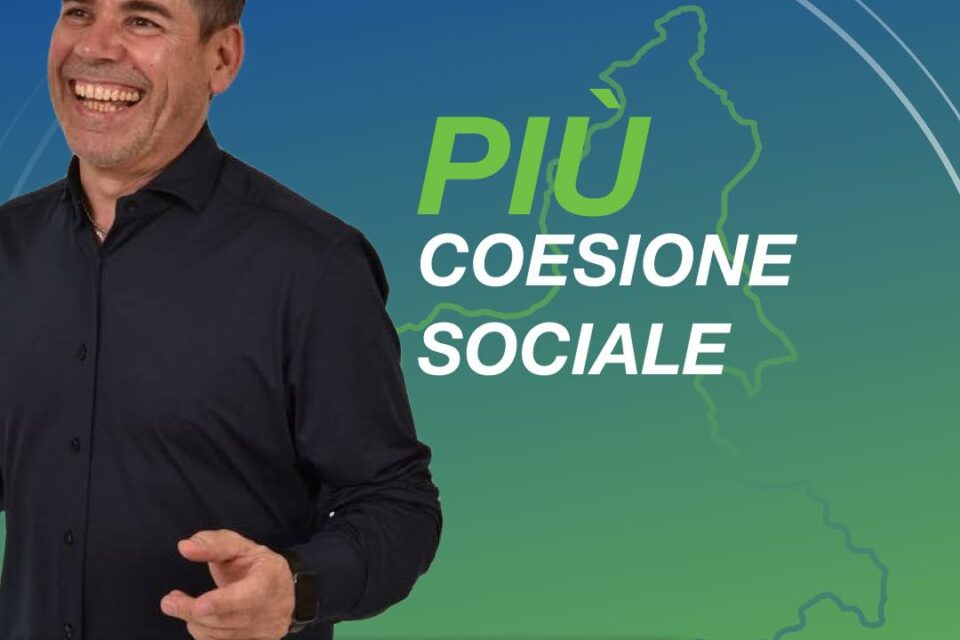 più coesione sociale elezioni regionali 2024 regione piemonte sergio bartoli